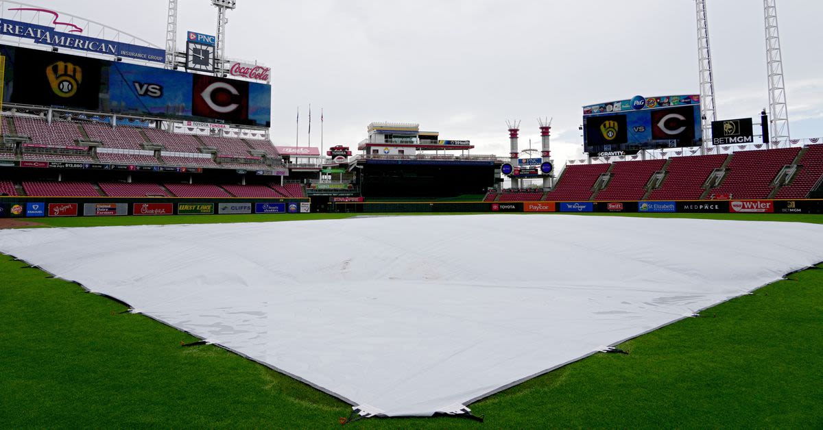 Rain moves Dodgers vs. Reds on Sunday to 9:10 a.m. PT