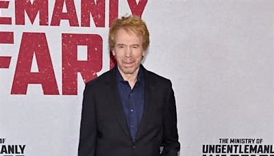 Jerry Bruckheimer, 80, hits the red carpet for the New York City premiere of his new film The Ministry of Ungentlemanly Warfare