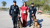 Rinden homenaje a "Laika", perra rescatista en Escobedo, Nuevo León