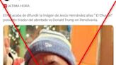 Una foto de un periodista mexicano se atribuye falsamente al tirador que atentó contra Trump