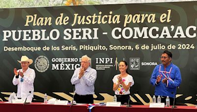López Obrador y Sheinbaum prometen "planes de justicia" para los 68 pueblos indígenas