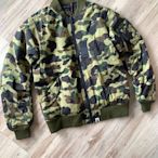 A Bathing Ape Bape windstopper MA-1 防風 吸濕排汗 鋪棉 飛行外套