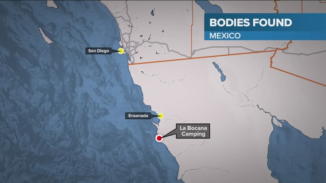 Mexican authorities discover bodies of 3 surfers near Ensenada