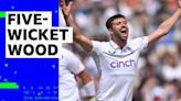 England v West Indies video: Mark Wood rips through tail