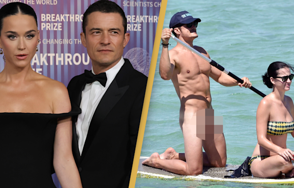 Katy Perry explained why Orlando Bloom decided to paddleboard with her totally naked in viral photo