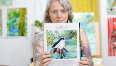 North Adams artist Lauren Levato Coyne coveted a spot in Audubon Magazine. Then, the call came to be in its 125th anniversary issue