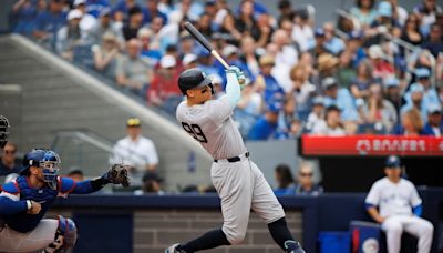 Blue Jays slump to 8-1 loss as Aaron Judge stars for Yankees