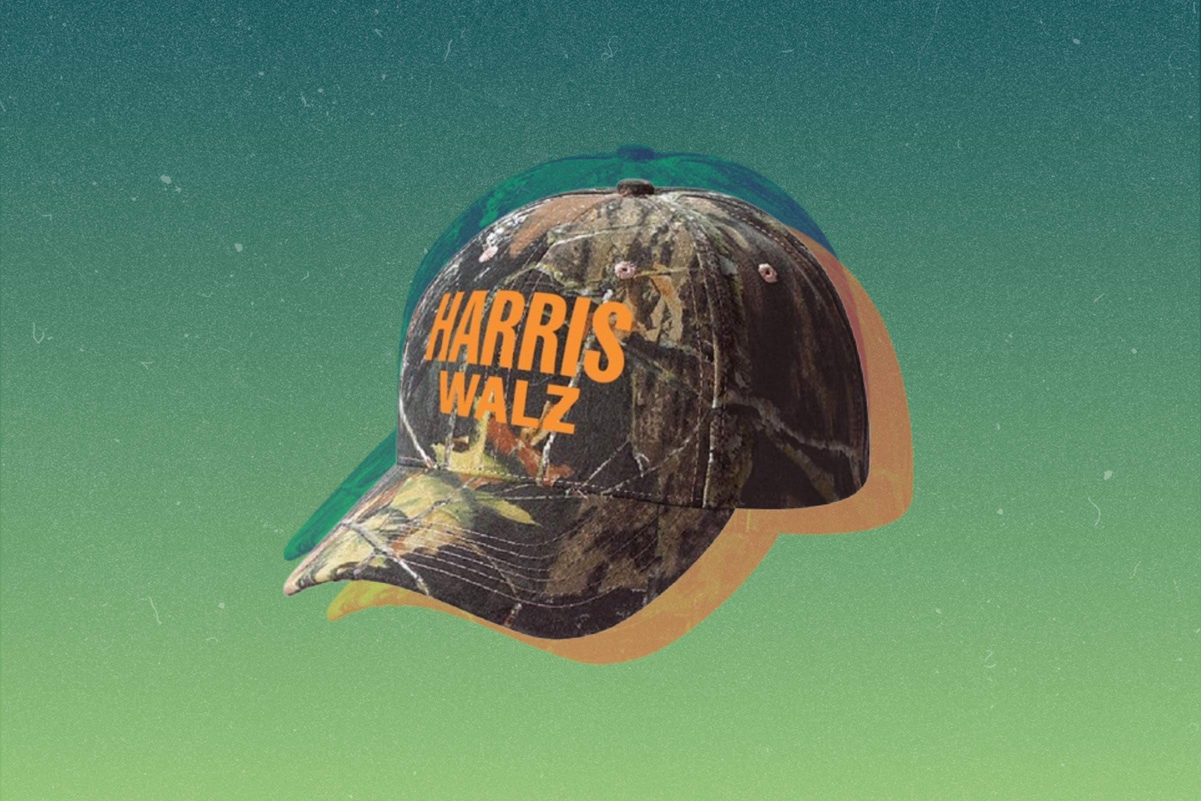 How the Harris-Walz Camo Hats Became a Viral Hit