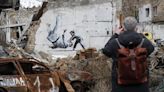 Banksy in Ukraine: how his defiant new works offer hope