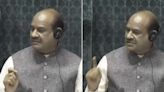 ...Haath Jeb Mein Se Bahar': LS Speaker Om Birla Chides Minister For Putting Hand In Pocket Inside House; VIDEO