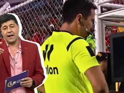 ‘Checho’ Ibarra explotó contra el árbitro por no cobrar penal en Universitario vs Cienciano: “Vio la cámara que estaba en Saqsaywaman”