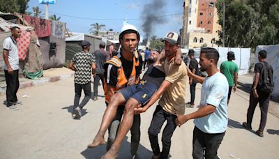 Au moins 71 morts dans un bombardement sur un camp de déplacés de la bande de Gaza