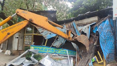 Mumbai: BMC Demolishes Illegal Alterations On Breach Candy's Bhula Desai Road