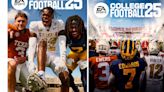 EA Sports College Football 25 comes out on July 19. Edwards, Ewers, Hunter are on standard cover