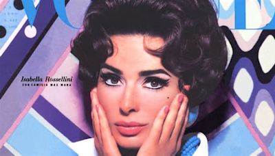 Isabella Rossellini racconta la cover anni 90 di Vogue Italia in cui divenne Gina Lollobrigida (o forse Sophia Loren)