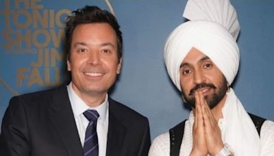 Jimmy Fallon teases show with desi Diljit Dosanjh and internet has a new name for him