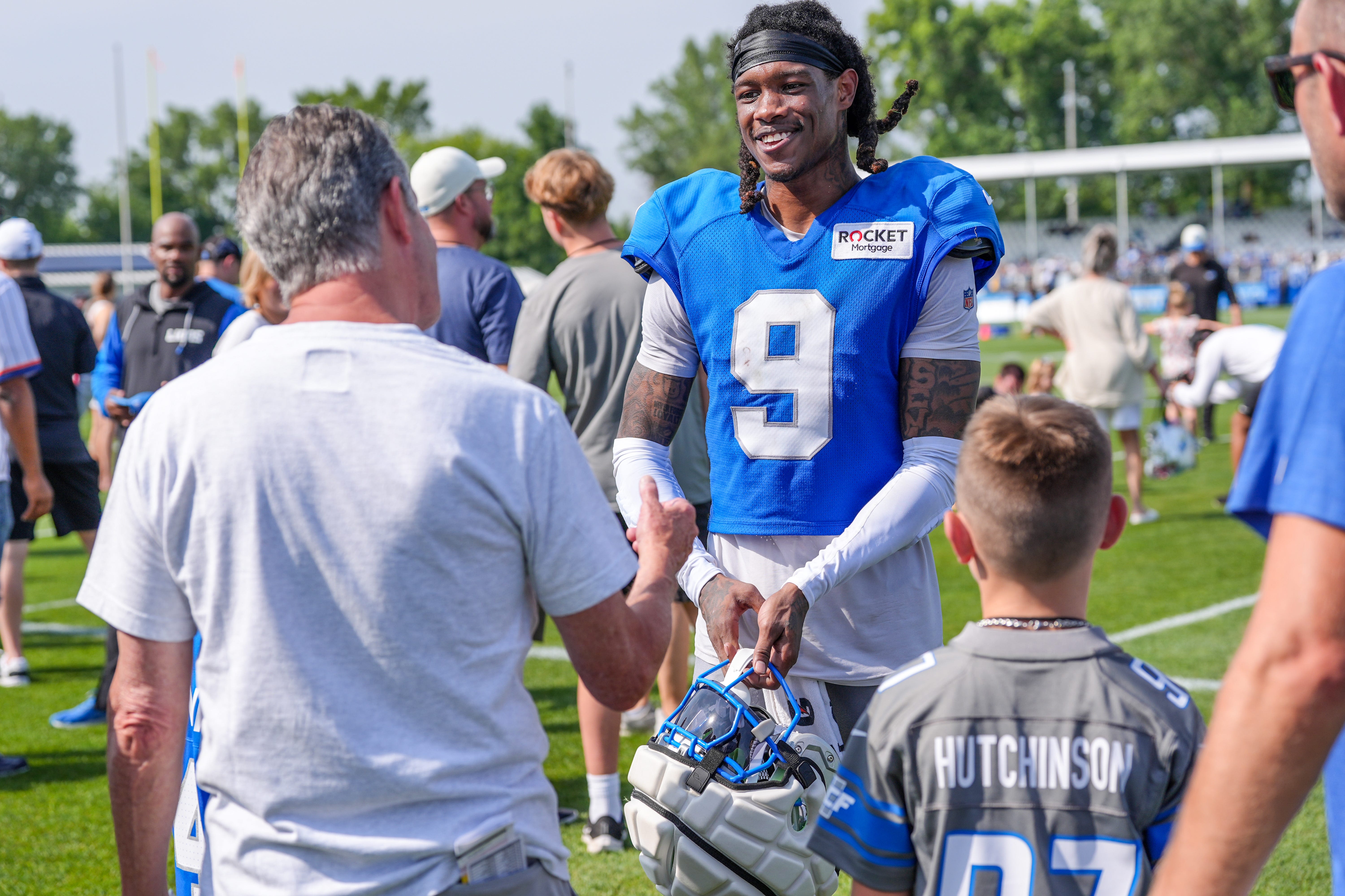 Detroit Lions camp observations: Jameson Williams makes the play of the day