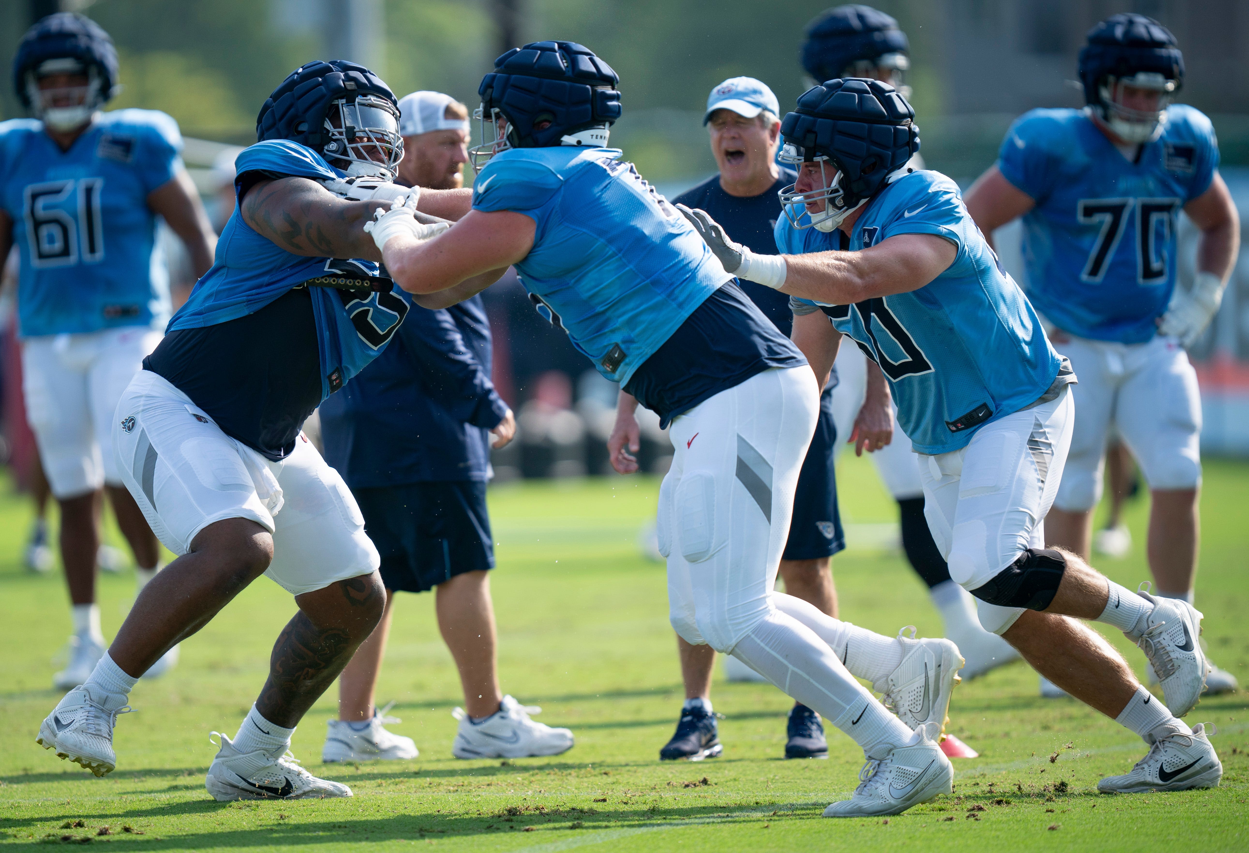 What Titans said following Sunday's padded practice