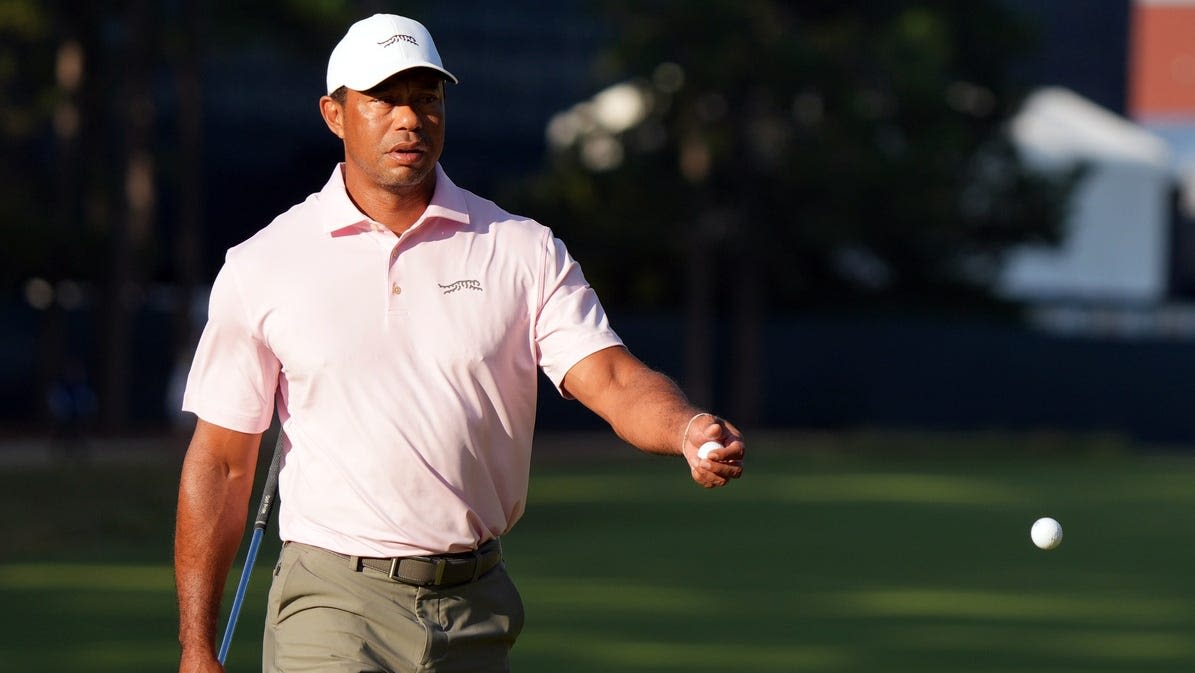 Tiger Woods score today at 2024 US Open: Scorecard, results from first round