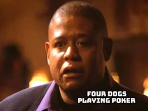 Four Dogs Playing Poker