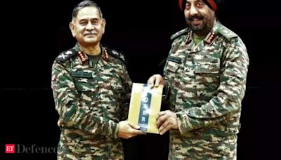 Indian Army Vice Chief Upendra Dwivedi visits Army Training Command headquarters