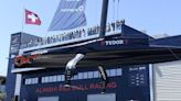 Los AC75, los monocascos más avanzados de la náutica mundial, ya navegan en Barcelona
