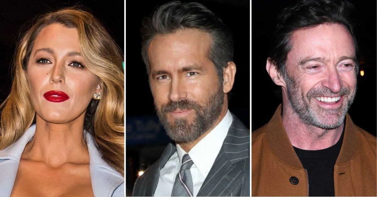 Blake Lively Gushes Over Husband Ryan Reynolds After Pal Hugh Jackman Shared Hunky Thirst Trap of the Actor: Photo