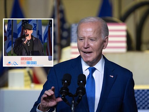 Celebrity "un-endorses" Biden after Israel weapons update