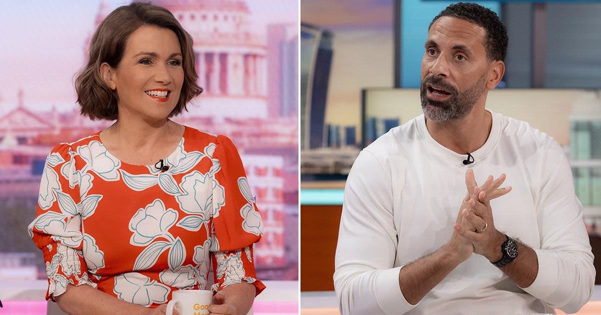 Rio Ferdinand left stunned by ITV presenter Susanna Reid's brutal Man Utd jibe