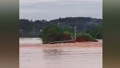 湖南湘潭四新堤決堤 村民：水淹到2樓