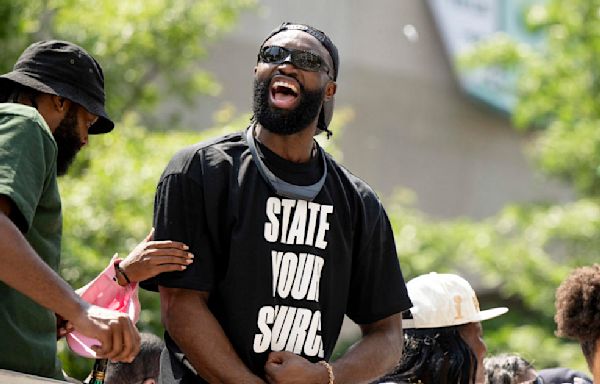 Jaylen Brown has major surprise for fans who found ring he lost during Boston Celtics parade