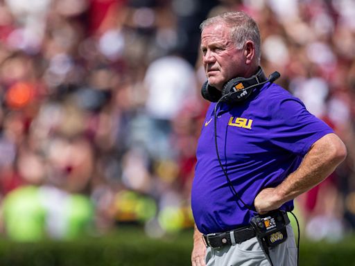 LSU football's Brian Kelly has brutally honest take on South Carolina win