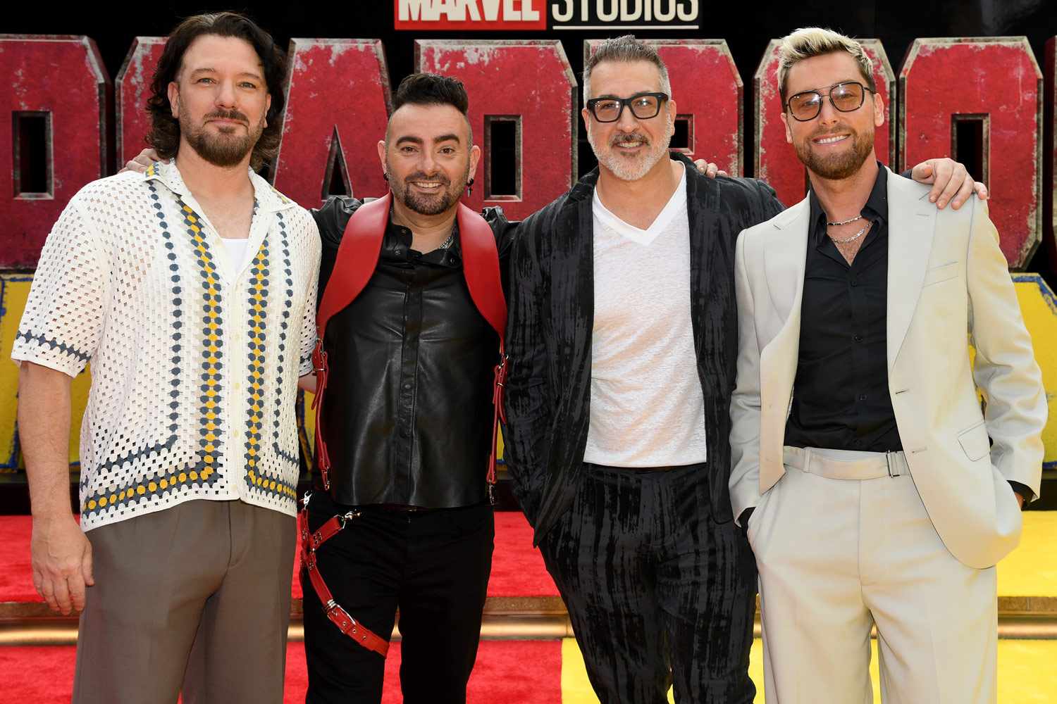 *NSYNC — Minus Justin Timberlake — Reunites Again at Deadpool & Wolverine Premiere in New York City