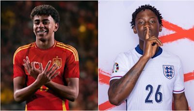 歐洲盃決賽西班牙亞馬爾VS英格蘭梅努 可能起決定性作用的「年輕人之戰」