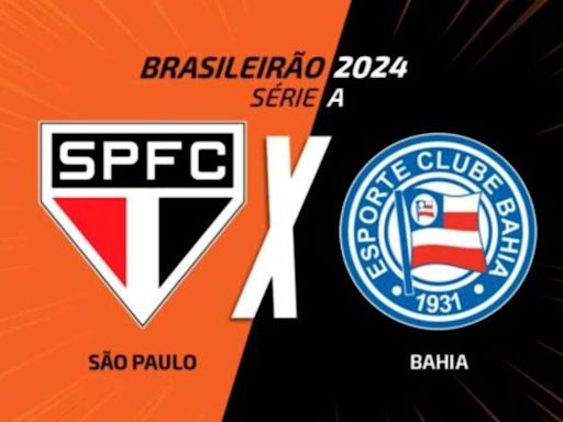 São Paulo x Bahia, AO VIVO, com a Voz do Esporte, às 14h30