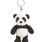 熱銷 掛飾德國NICI 熊貓匙扣毛絨獅子猩猩鑰匙鏈包包吊飾玩偶可愛掛件