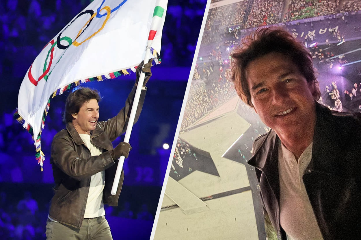 An Executive Producer Revealed That Tom Cruise Demanded To Jump Off The Roof Of The Stadium During The Olympics Closing...