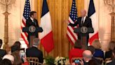 Macron and Biden speak at joint news conference at the White House | CNN Politics