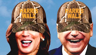 Opinion | The secret behind the Harris-Walz camo hat’s runaway success