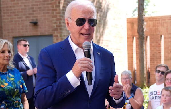 Biden insists in letter to congressional Democrats that he ‘declines’ to step aside and says it’s time for party drama ‘to end’