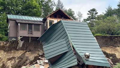 More flooding hits Vermont with washed-out roads, smashed vehicles and destroyed homes