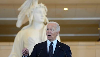 In Holocaust remembrance, Biden condemns antisemitism sparked by college protests and Gaza war