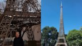 Hizo una réplica de la Torre Eiffel en un pueblo de Córdoba y gente de todo el mundo viaja para conocerla