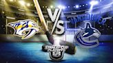 Predators vs. Canucks Game 5 prediction, odds, pick, how to watch NHL Playoffs