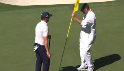 Masters commentator gasps after Johnson's X-rated blast at fans at Augusta