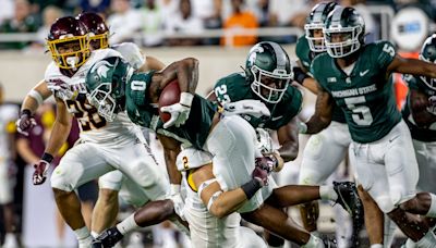 Adversity, controversial injury fuel Michigan State wide receiver