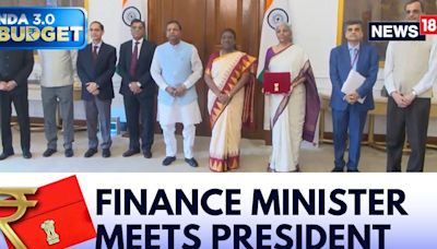 Nirmala Sitharaman Meets President Droupadi Murmu At Rashtrapati Bhavan With First Copy Of Budget 24 - News18