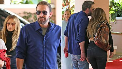 Ben Affleck, Jennifer Lopez spotted together for first time on outing with their kids in Beverly Hills