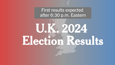 United Kingdom 2024 Election: Live Results