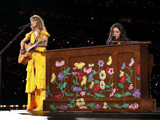 Taylor Swift and Gracie Abrams Sing Duet at London Eras Tour Concert